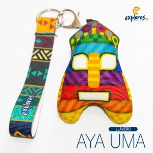 Llavero peluche aya uma ExplorasEc